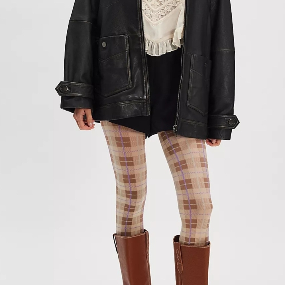 Plaid Women's Tights